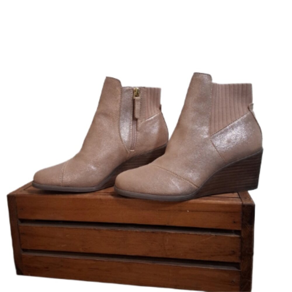 TOMS Sadie Glittery Ankle Boots